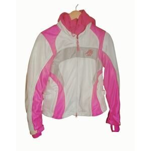 Harley Davidson Hot Pink and White Motorcycle 3 in 1 Mesh Riding Jacket Size M